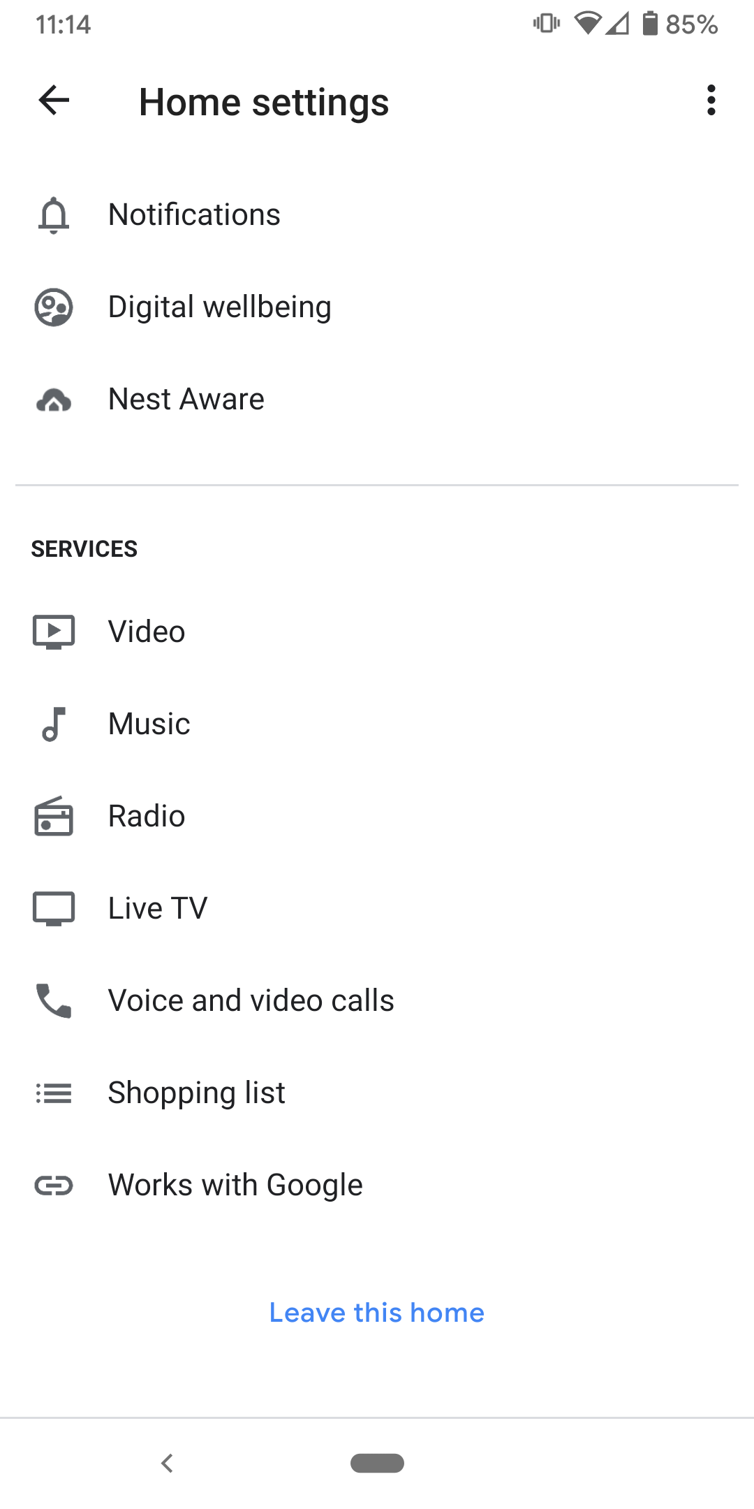 google home hub live tv