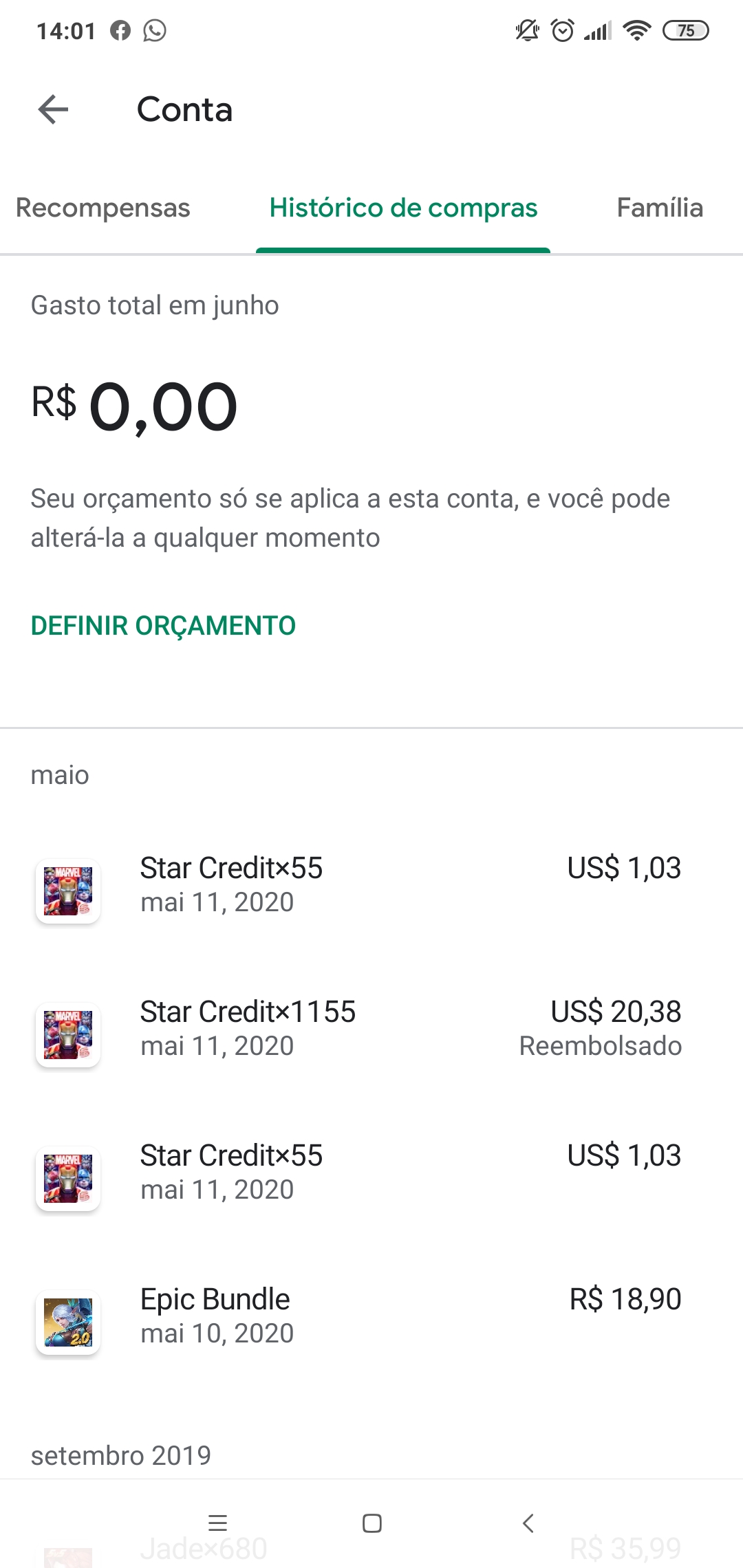 Reembolso! - Comunidade Google Play