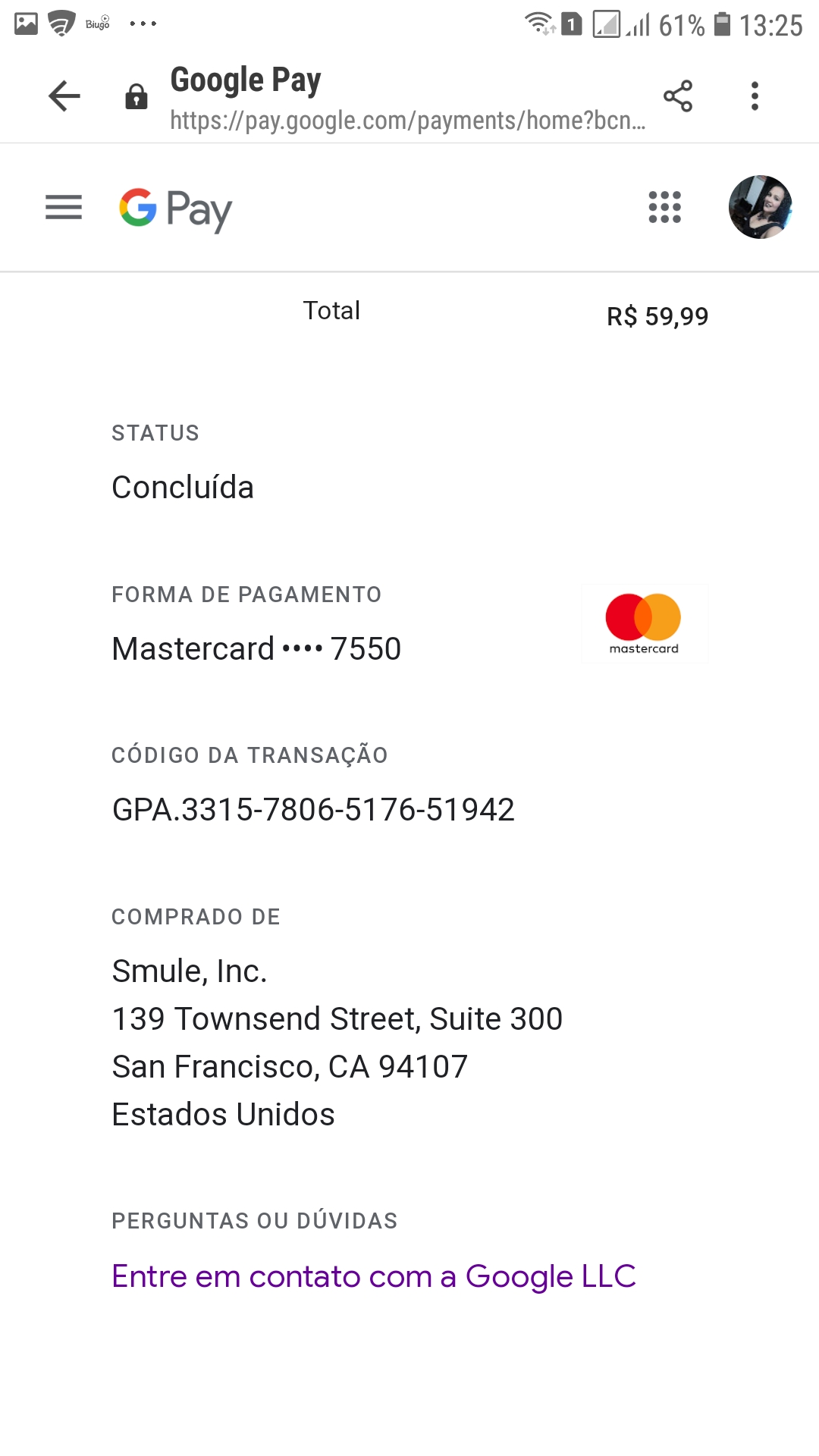 Fui cobrando antes da renovação da assinatura - Comunidade Google Play