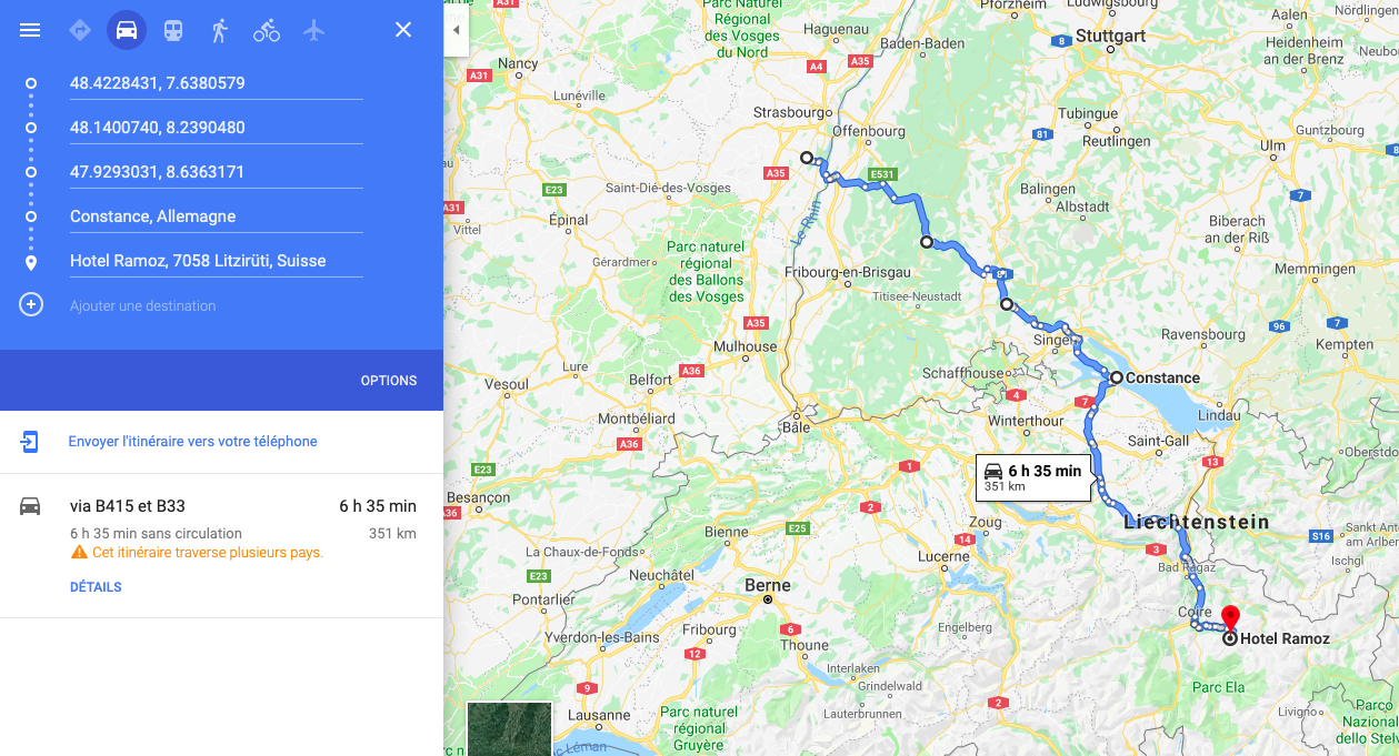  Google  Maps  Itineraire 