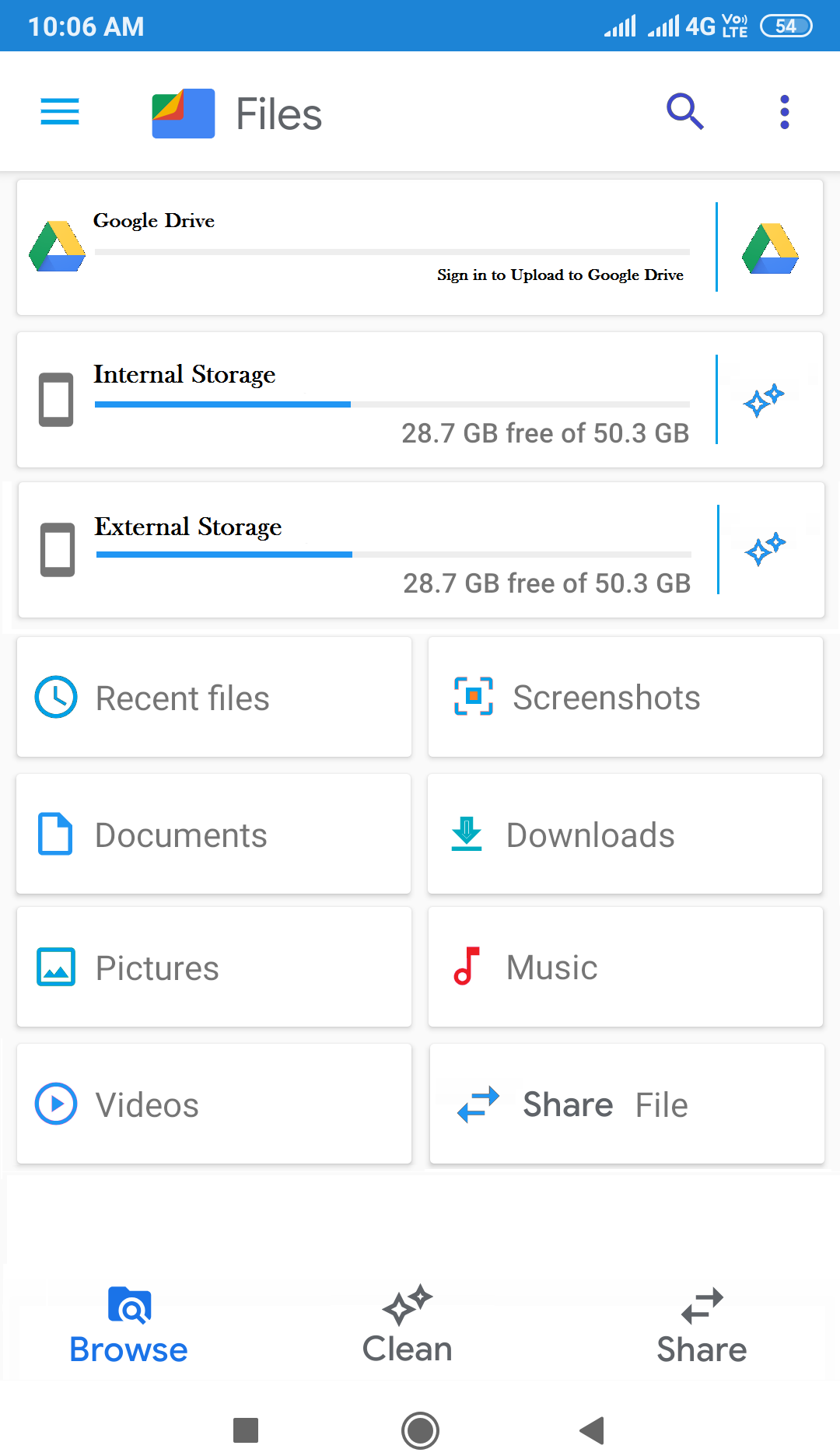 Ouvrir 1xBet APK avec Files — illustration Android 7