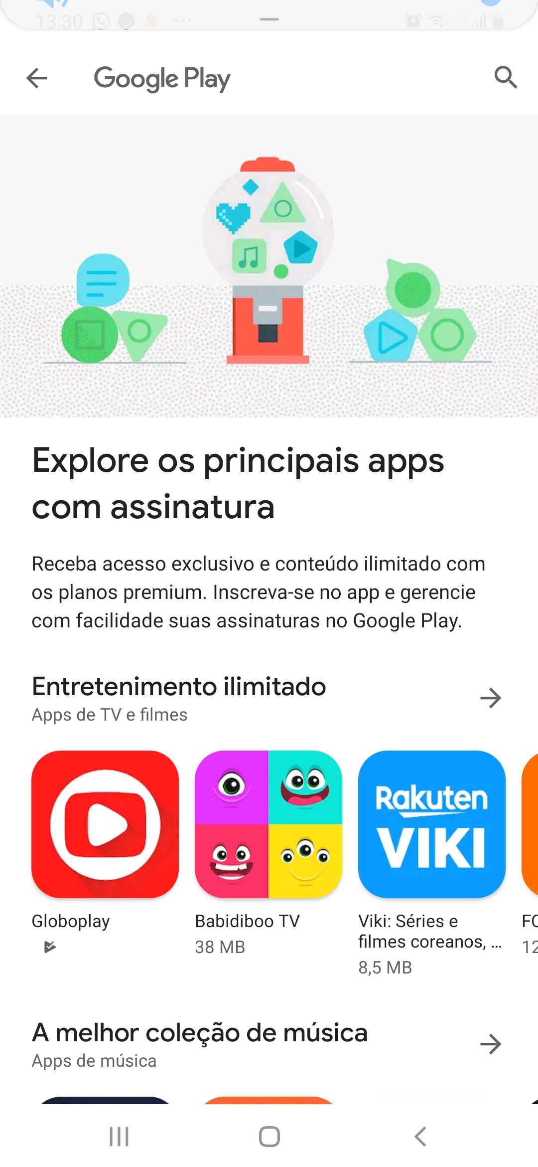 cancelamento de assinatura - Comunidade Google Play