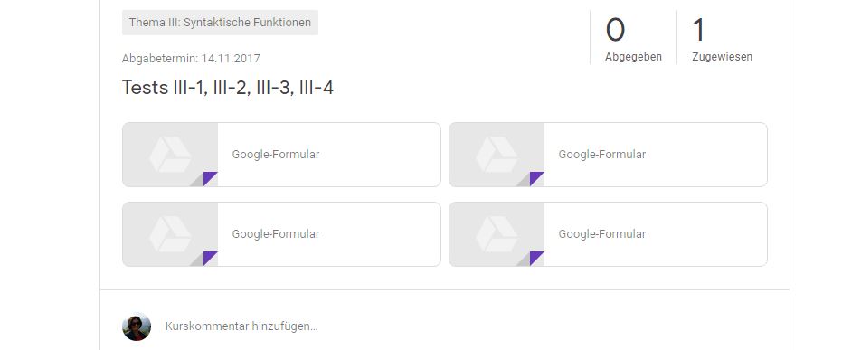 Tests Made With Google Forms Are Missing Classroom Help