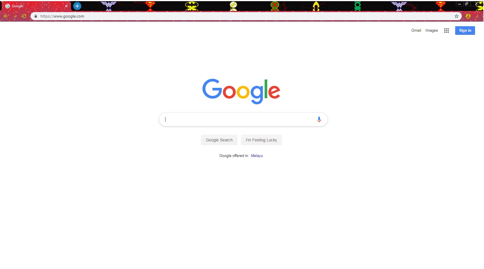 chrome title bar color