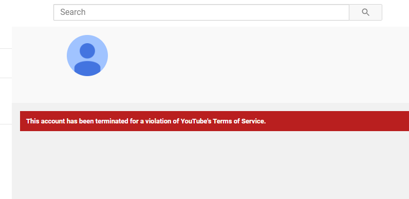 The account has been taken. Your account has been terminated. This account. This account was terminated youtube. Youtube community Guidelines.