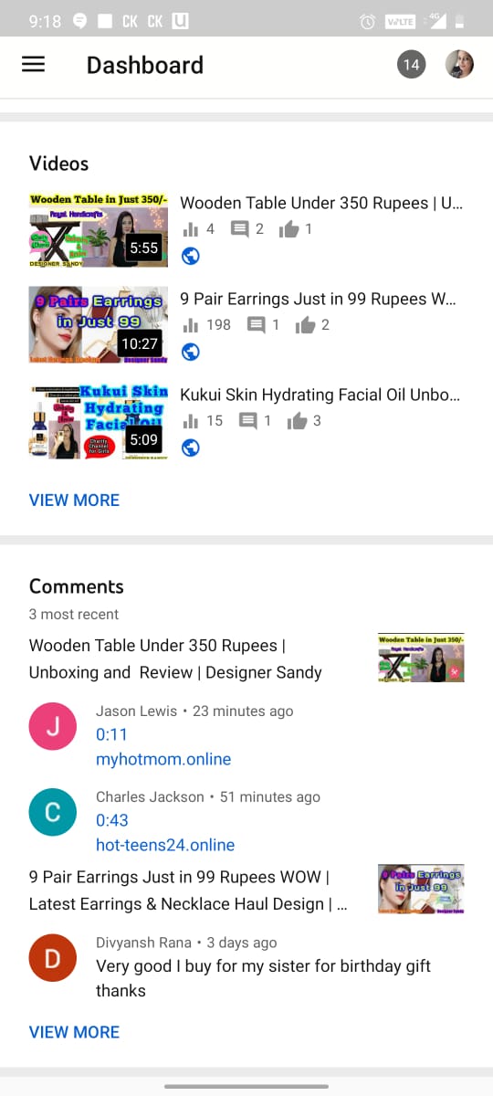 Pornlink Com - Someone abusing and commenting porn link in my comments section - YouTube  Community