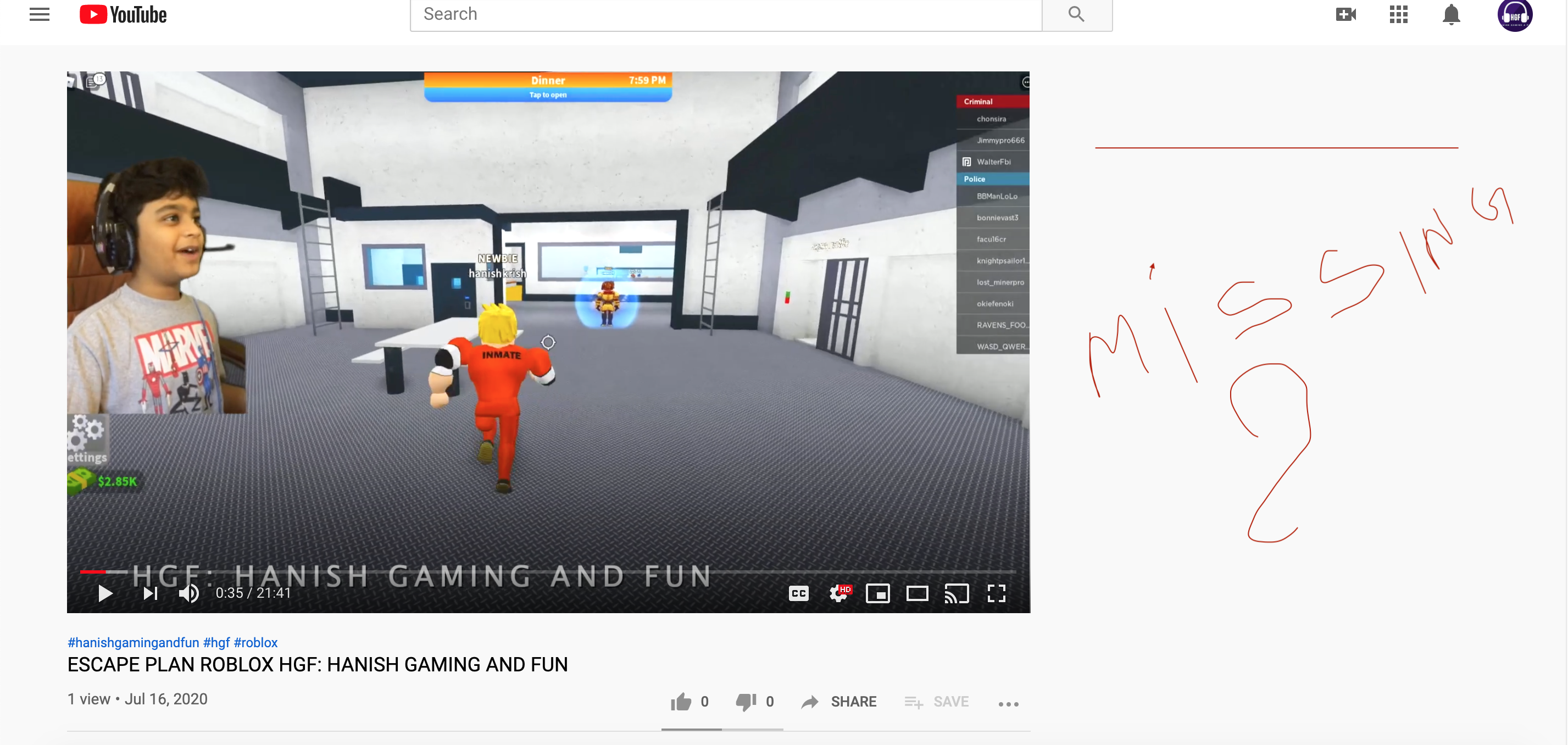 My Channel Missing Up Next And Suggested Videos As Shown In The Screen Print Below Pls Fix It Youtube Community - roblox videos on youtube on the web