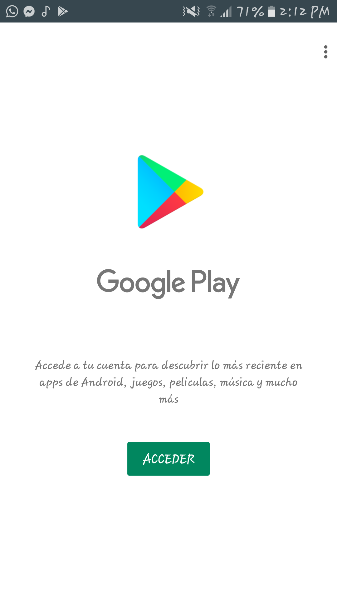 Equivalente Deber Para un día de viaje Porque me dice que tengo que acceder a mi cuenta de google aún, cuando ya  tengo la cuenta vinculada - Comunidad de Cuenta de Google