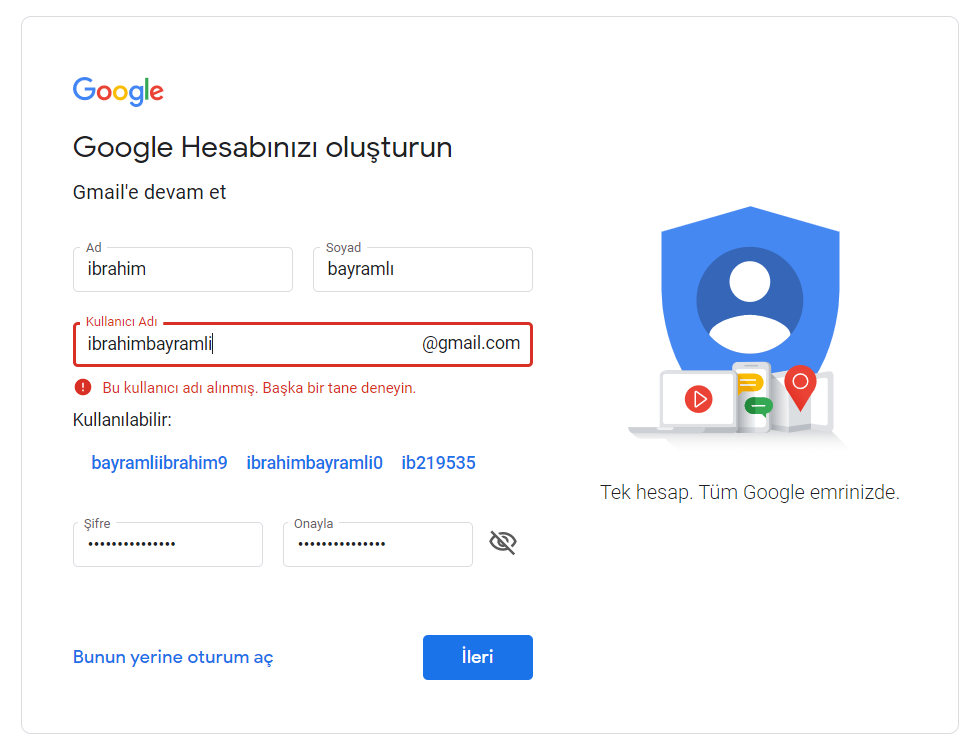 Hesap Olusturma Gmail Toplulugu