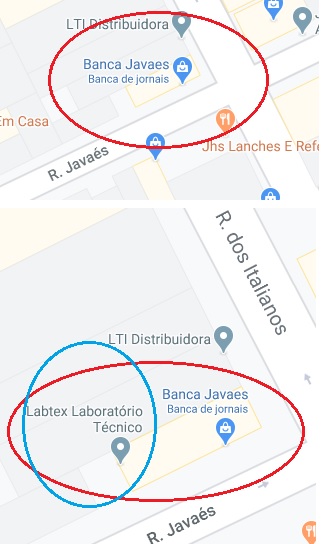 Localização muito errada - Comunidade Google Maps