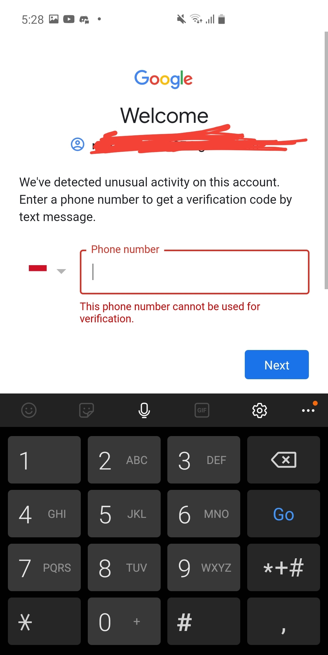 unusual sign in activity microsoft gmail