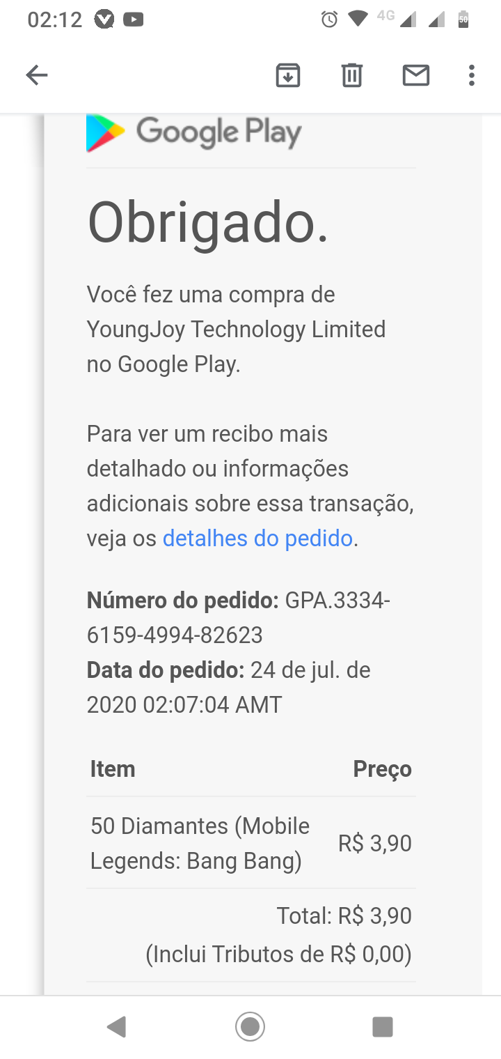 Compras jogo - Comunidade Google Play