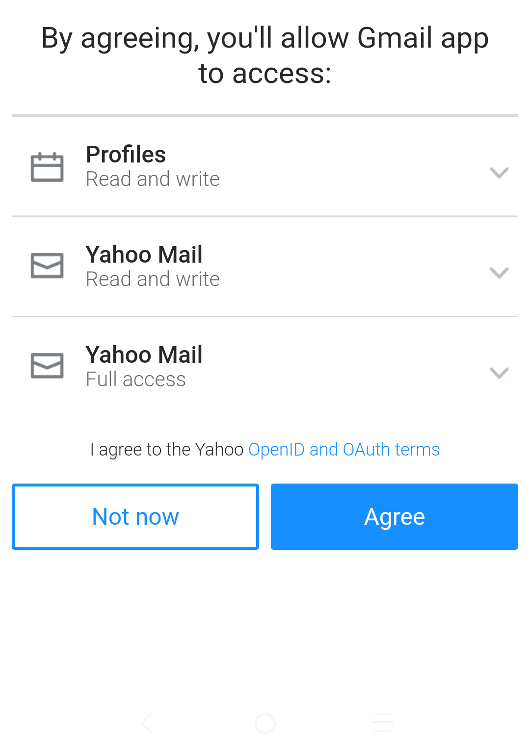 Why Am I Receiving This Message When I Try To Add A Yahoo Email To