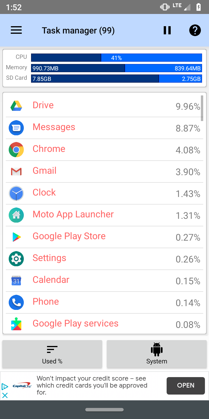 Google Drive- moto x 1