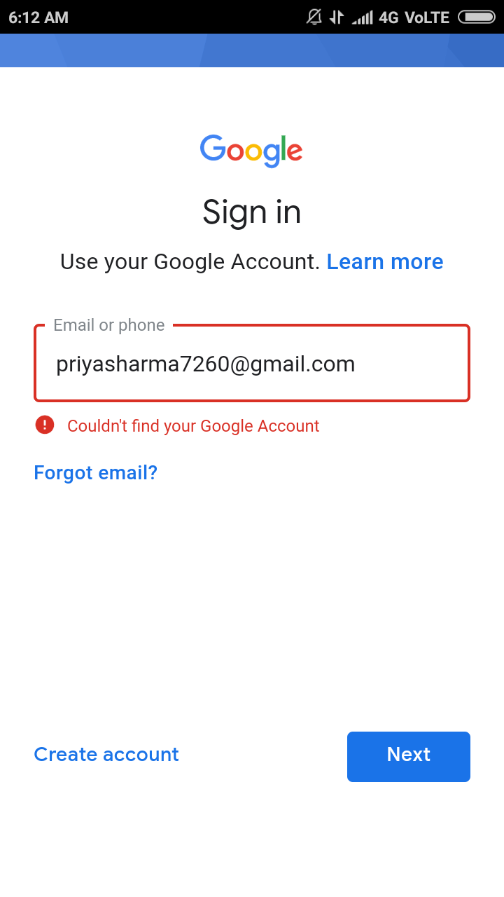 How to enable my Google account As I can't able to sign into my Google