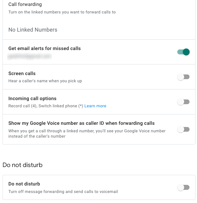 google voice change number