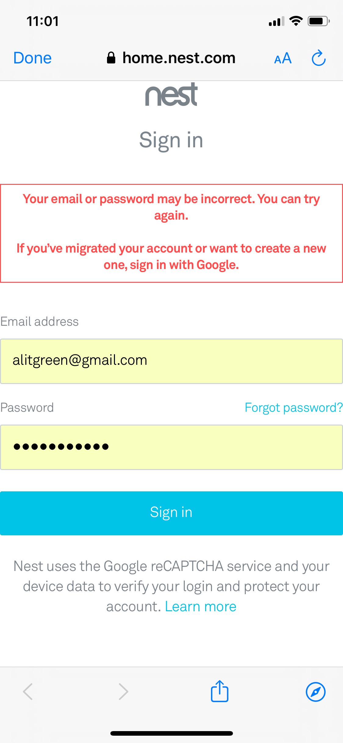 login to google home
