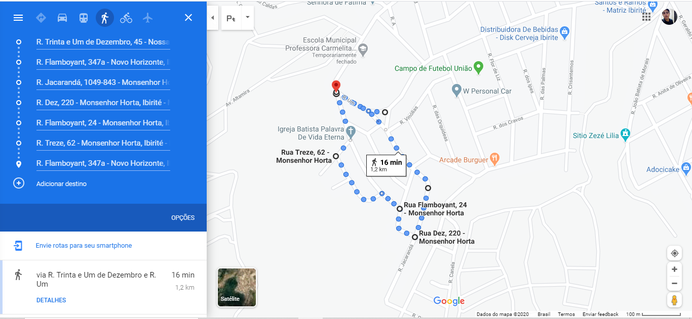 Localização muito errada - Comunidade Google Maps