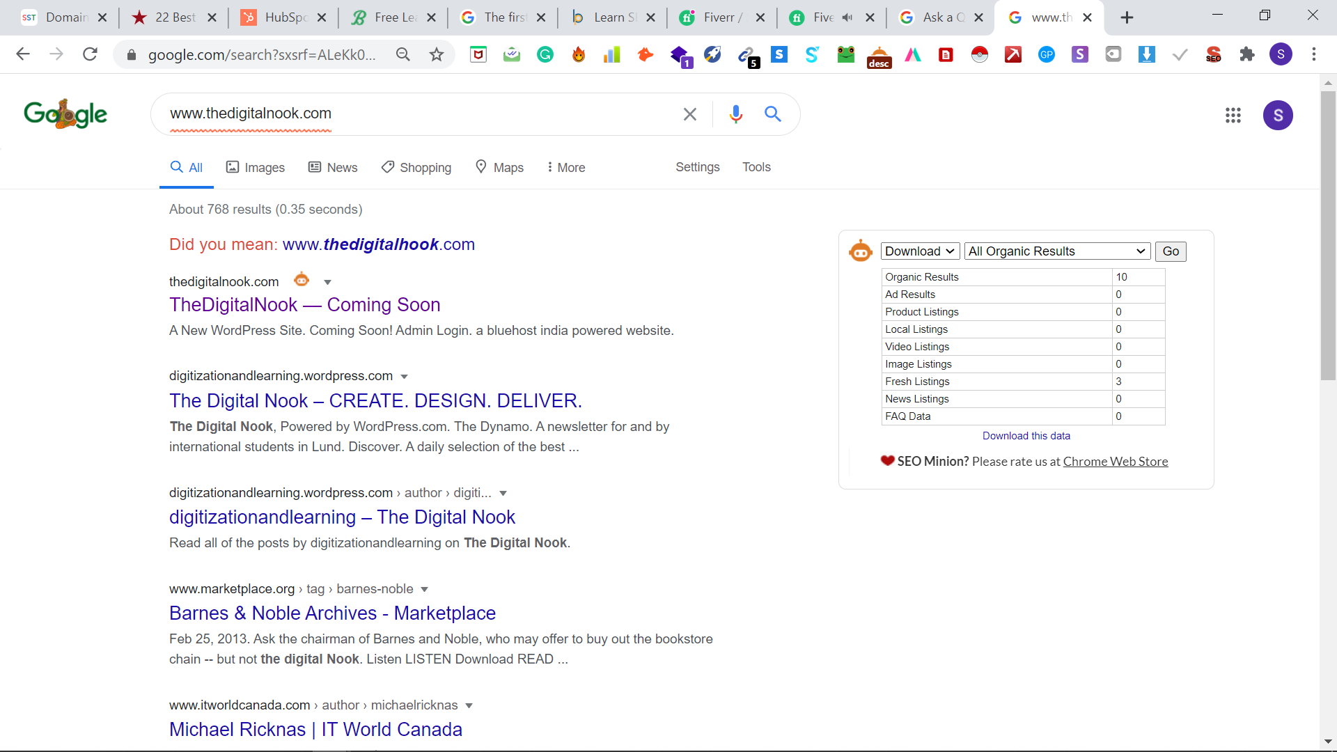 My New Website URL Inspection shows Coverage as "URL is Unknow to Google" -  Google Search Central Community