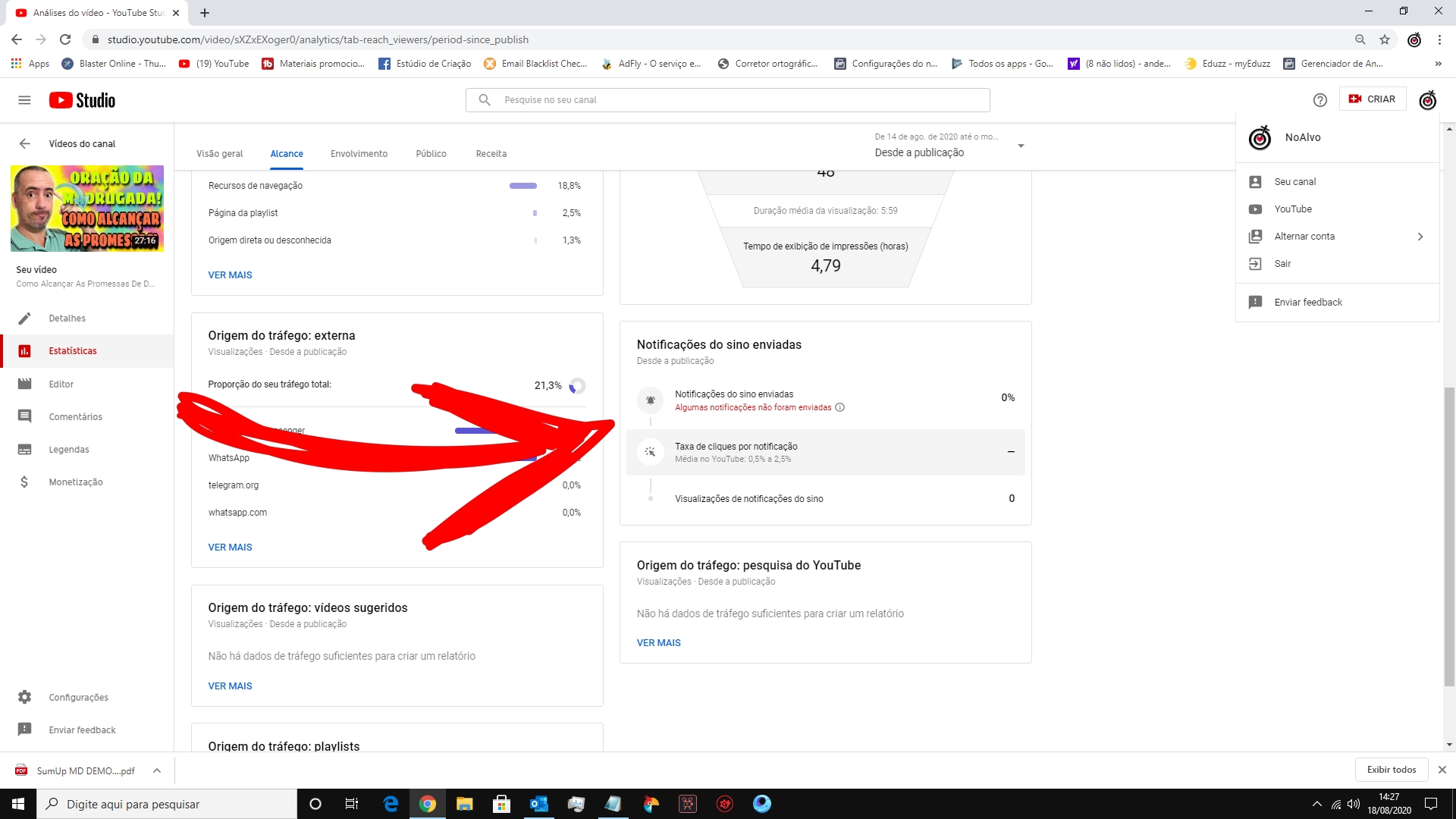 Meu canal já alcançou 100 Mil inscritos mas não consigo colocar verificado  - Comunidade