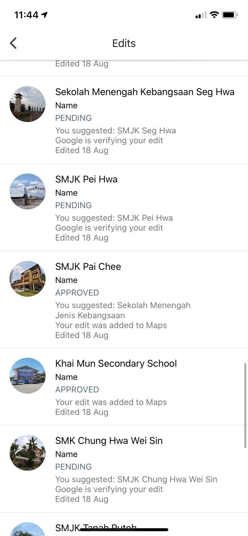 Why The Name Of The School Forever Pending Google Maps Community