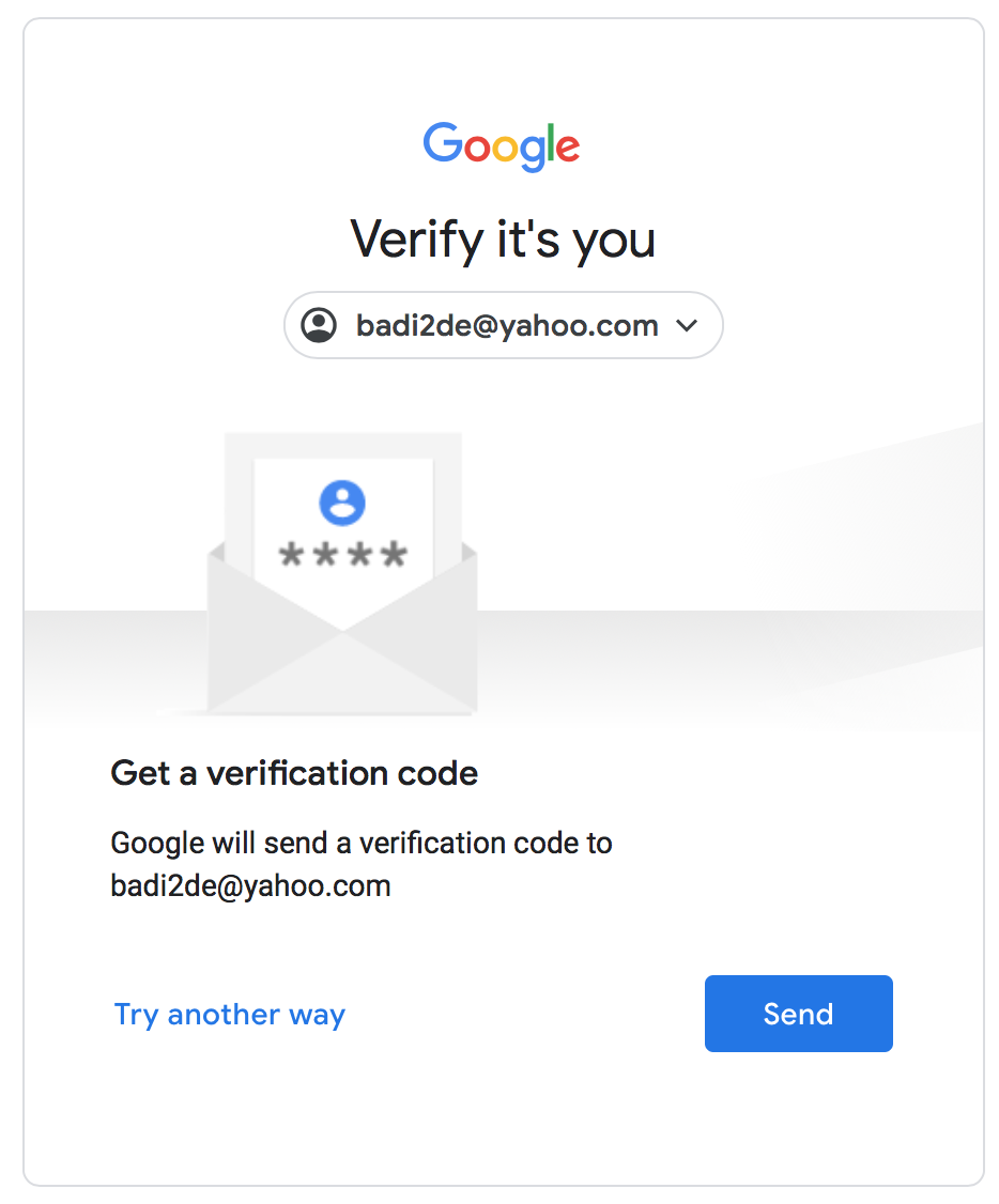 yahoo verification code not working