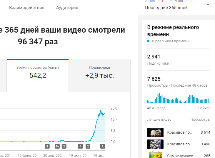 Просмотр видео в режиме реального времени