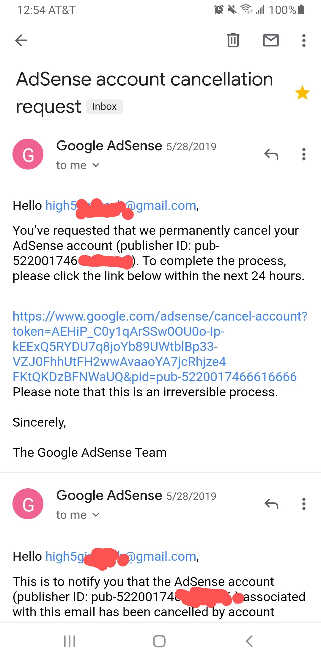 I closed my Adsense account over 1 year ago and tried to open a