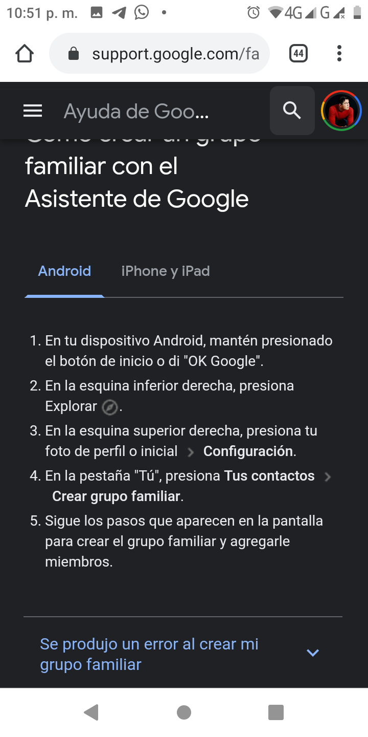 Hola la ayuda en Google no está actualizada con mi app de asistente de  Google y Google home - Comunidad de Google Play