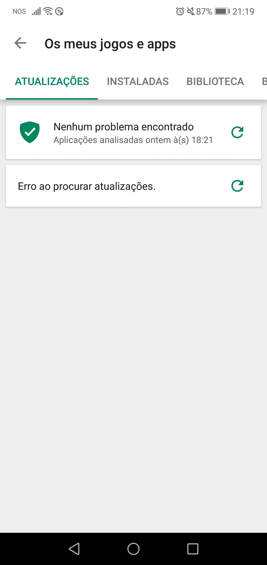 Assinatura não encontrada - Comunidade Google Play