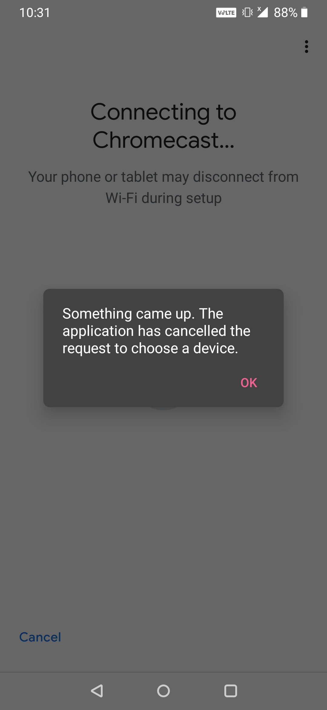 C Cast Casting G Wallpaper On Tv But No Other Apps Done Factory Reset Still No Connection W Wifi Chromecast Community