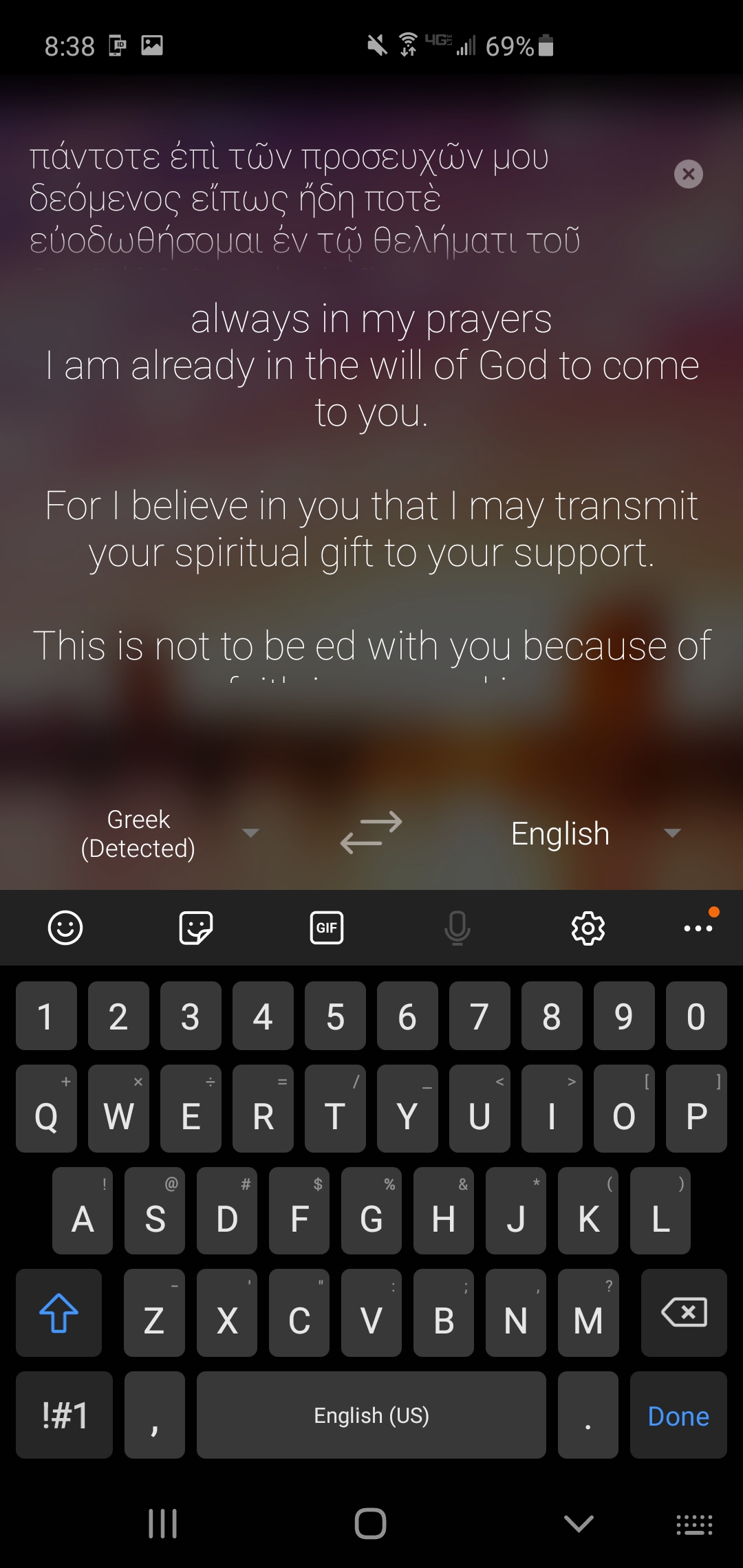 Why can't I translate from Greek to English? - Google Translate Community