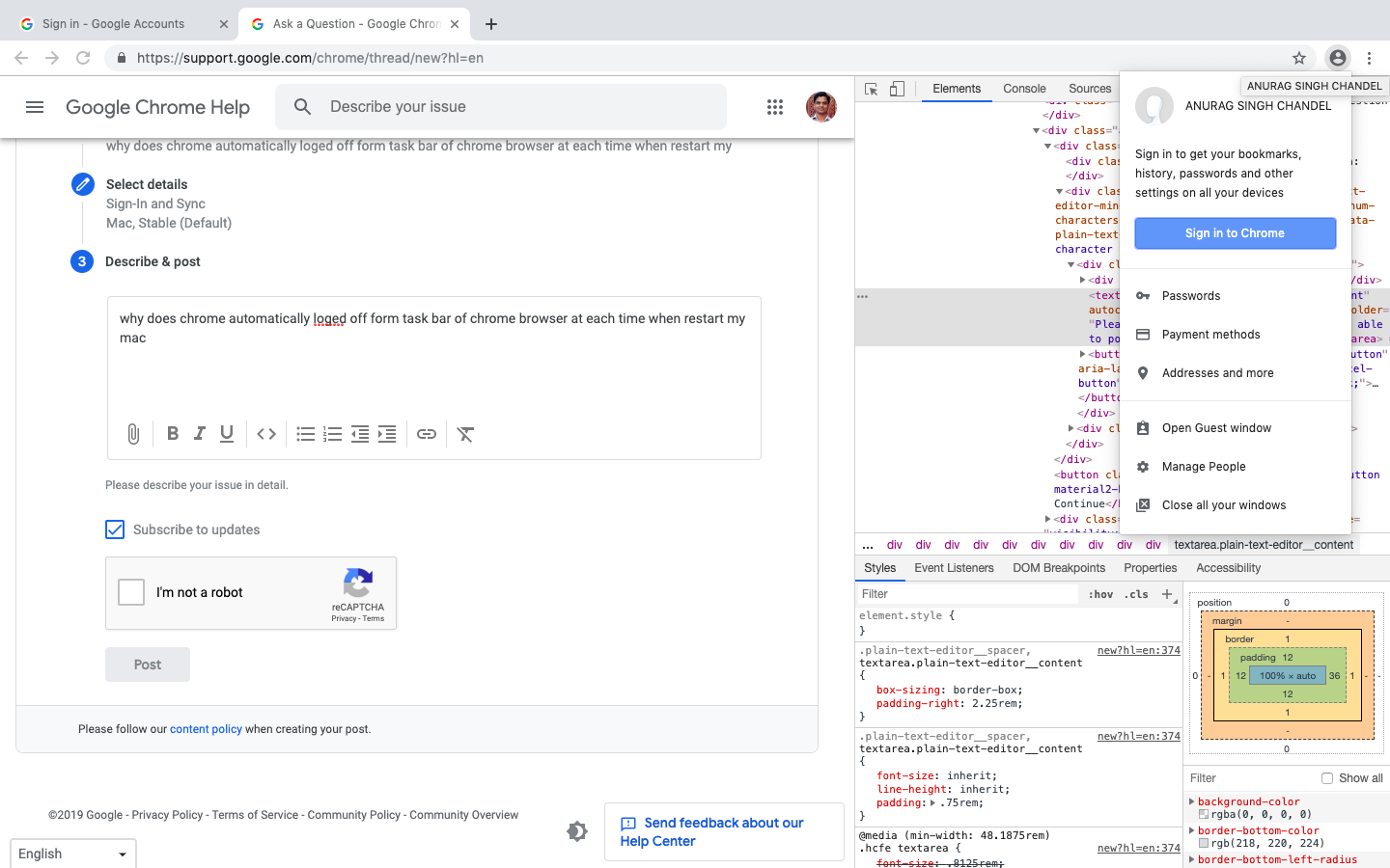 where is taskbar for chrome mac where is taskbar for chrome mac