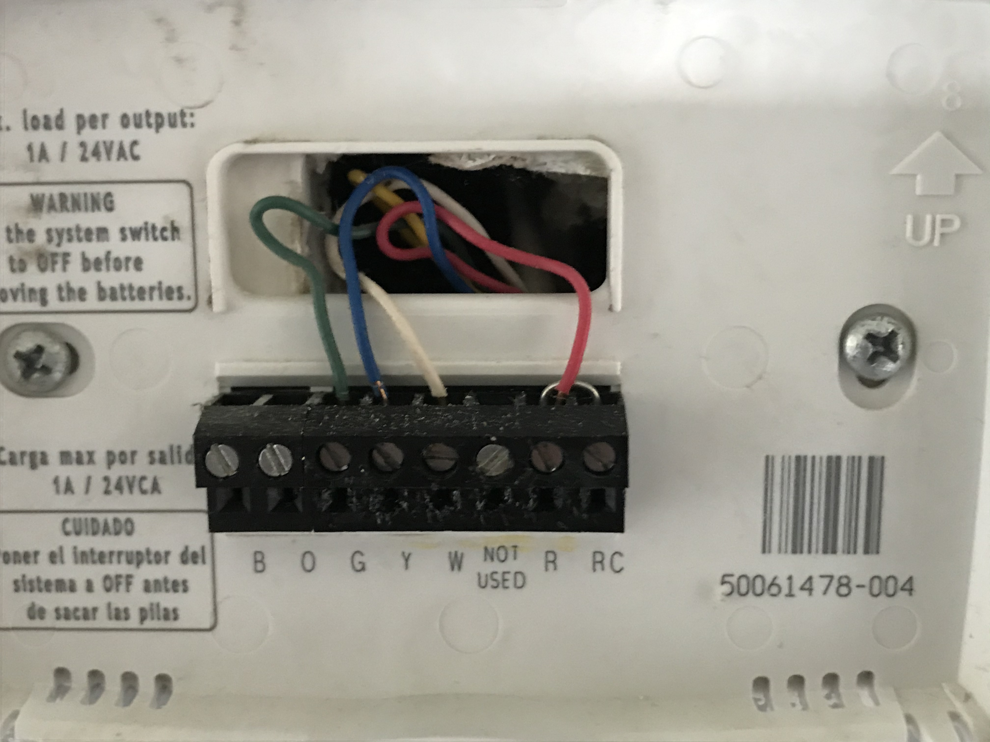 Nest Aux Heat Wiring