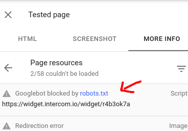 Googlebot Blocked By Intercom(Robots.Txt) - Google Search Central.