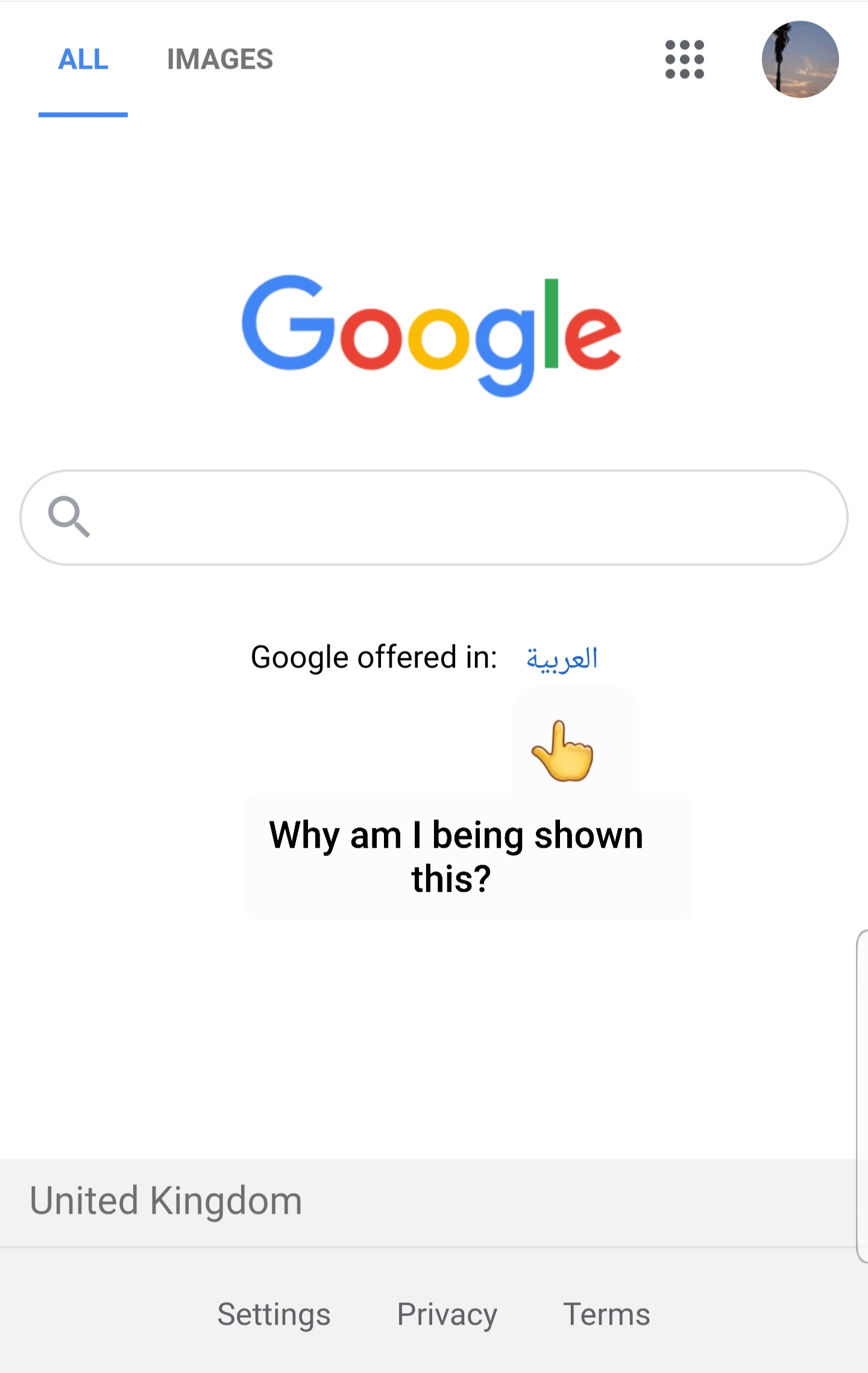 Why Am I Seeing - Google Offered In Arabic? I Don't Want It And Want It Removed! - Google Search Community