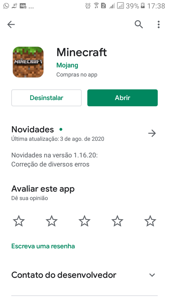 Como instalo o minecraft? - Comunidade Google Play