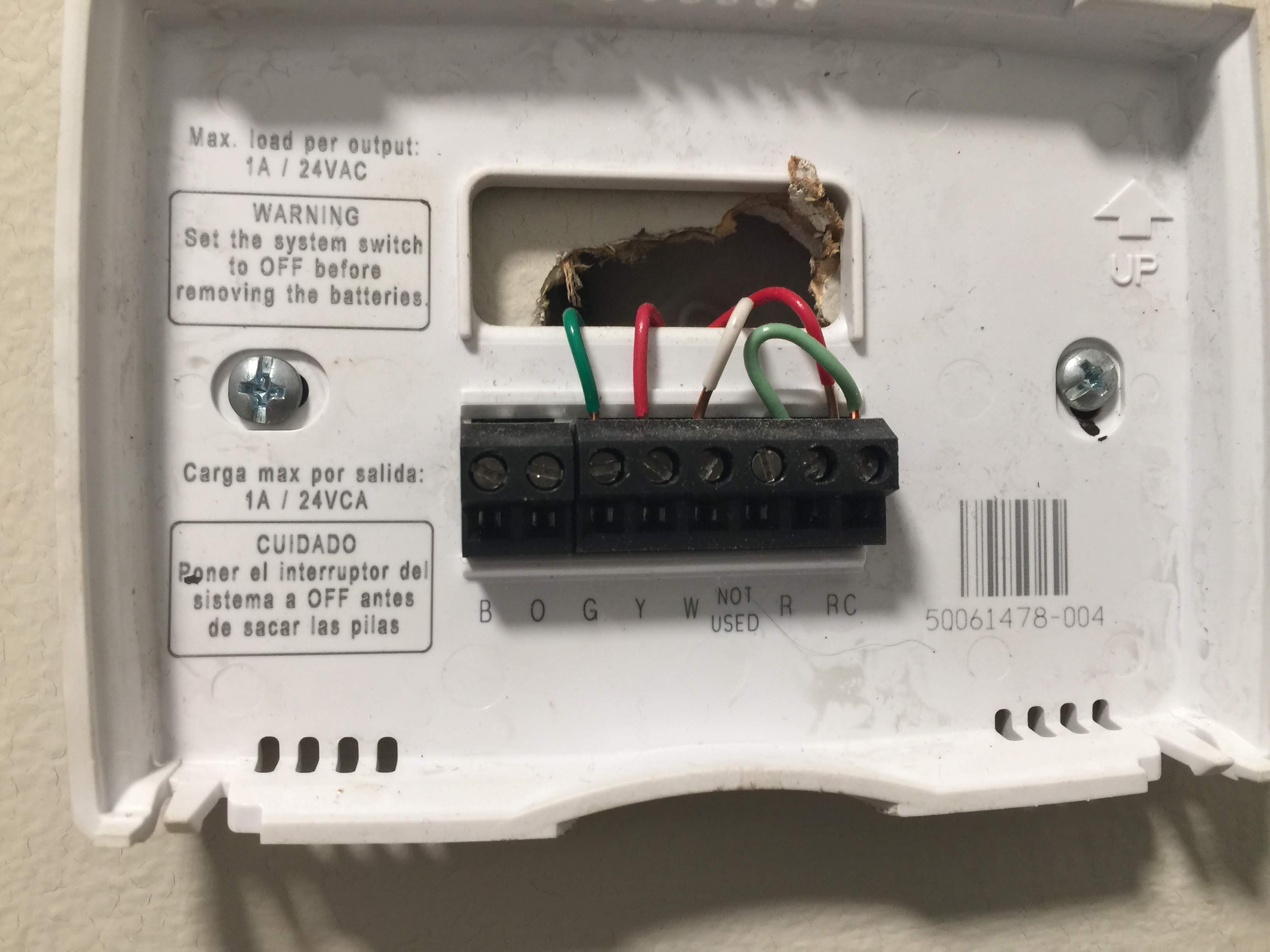 google nest thermostat installation wiring