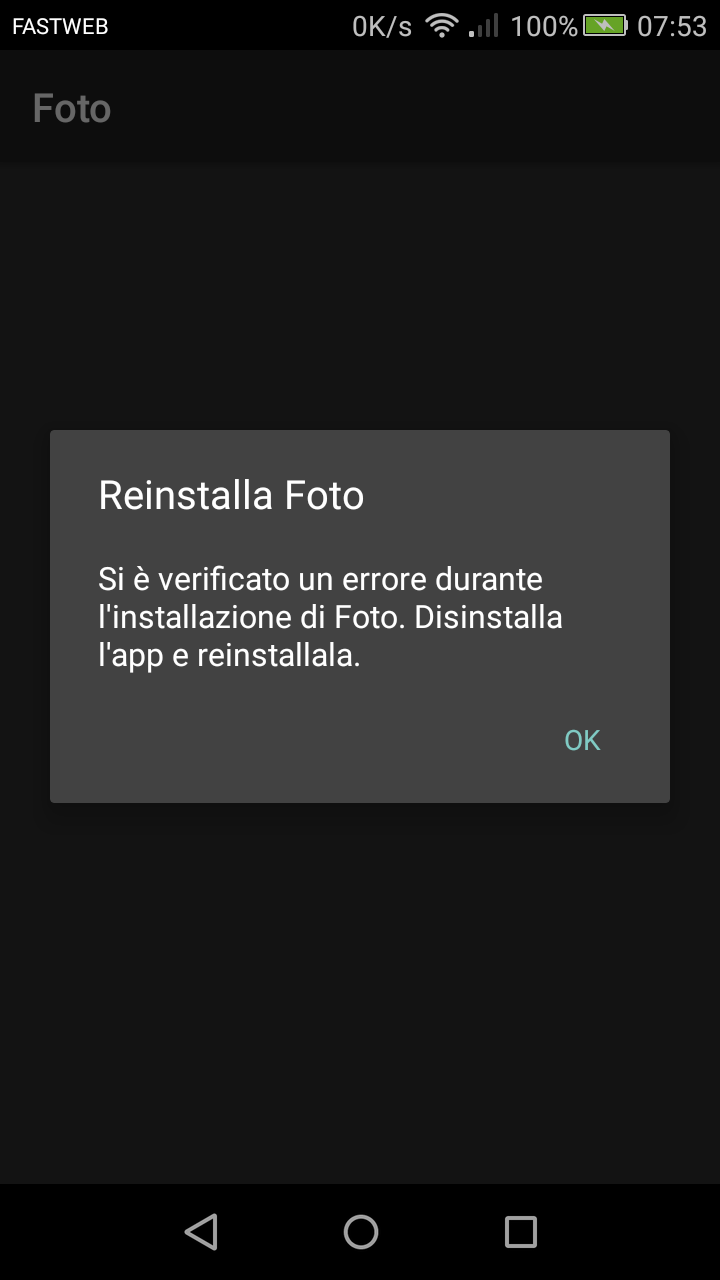 Da Mesi Non Riesco Ad Aggiornare Google Foto Sul Mio