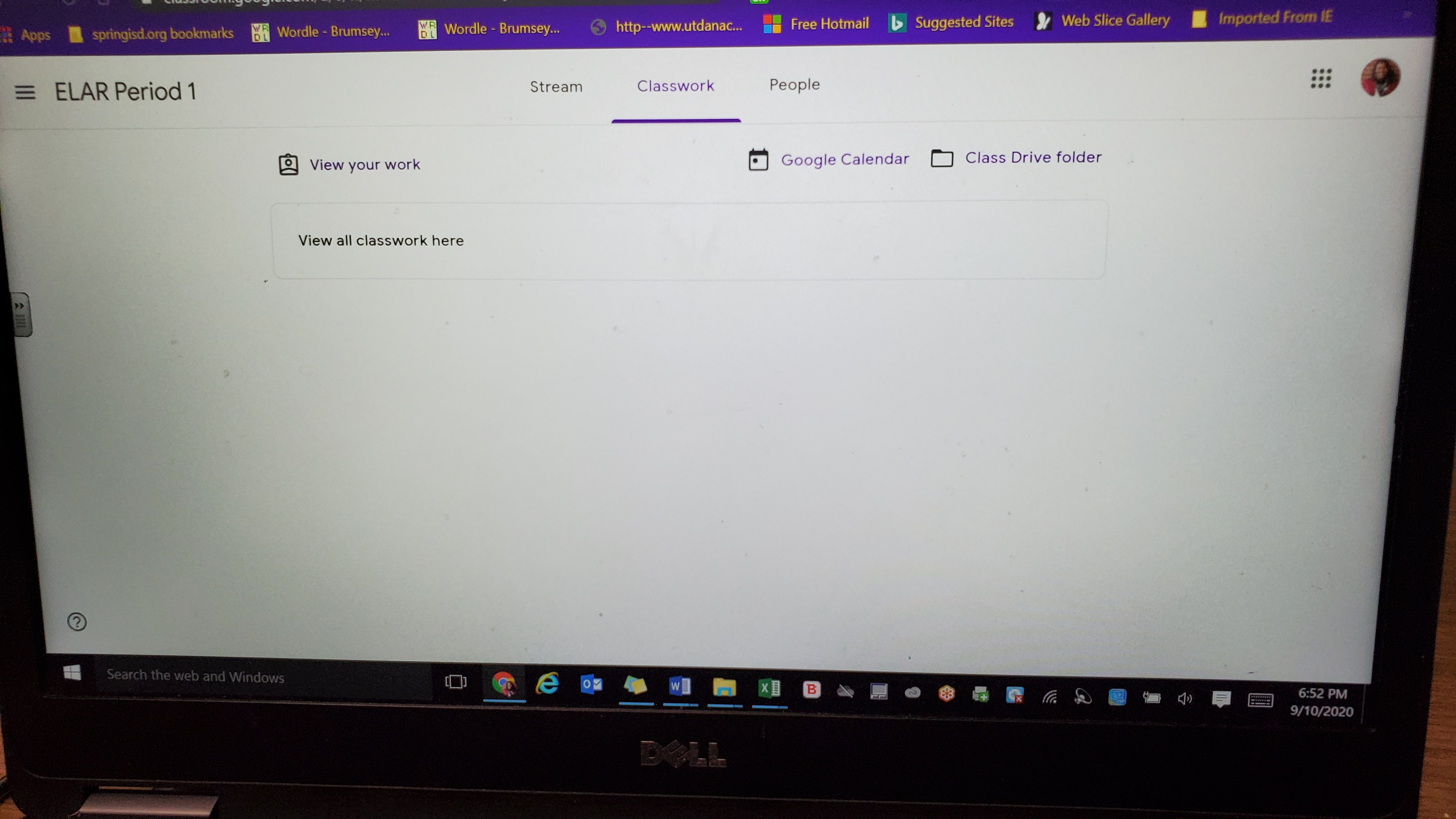 Anyone else have this Google Classroom link/sync issue