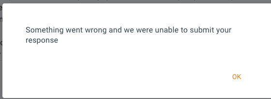 We're sorry, but something went wrong. in development env · Issue