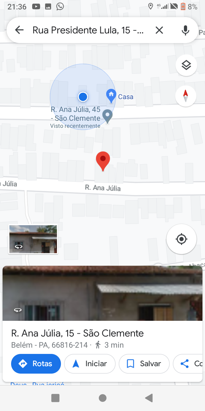 Google Maps não está apontando meu endereço no lugar certo