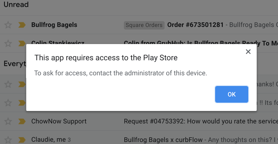 Play store says I have to sign in to my account but I am already signed in  - Google Play Community