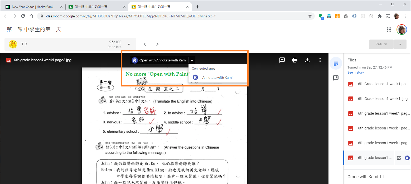 How do I mark on students' assignments? - Google Classroom Community