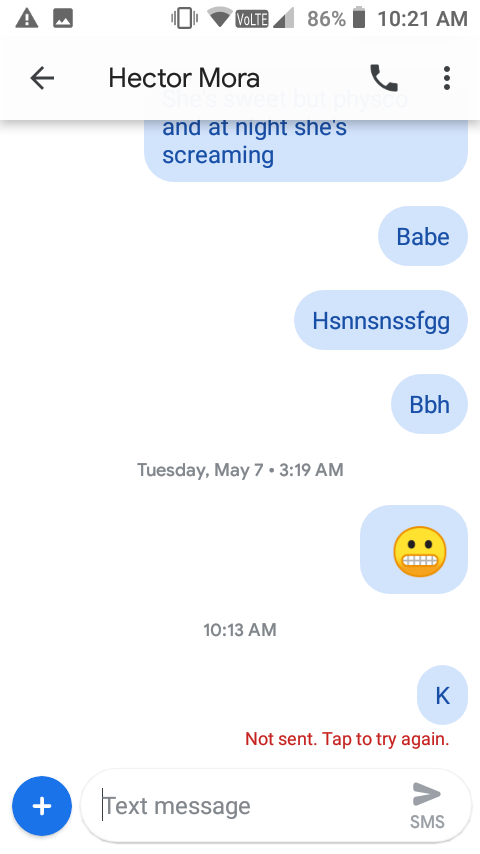 How Do I Stop It From Saying Not Sent Tap To Try Again Messages Community