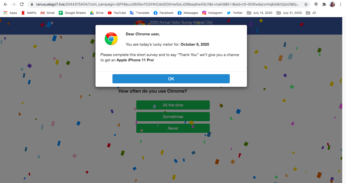 Is this LEGIT? - Google Chrome Community