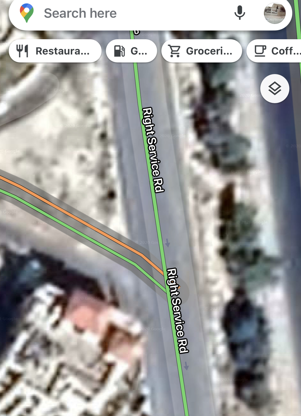 Why Google map is not updated?