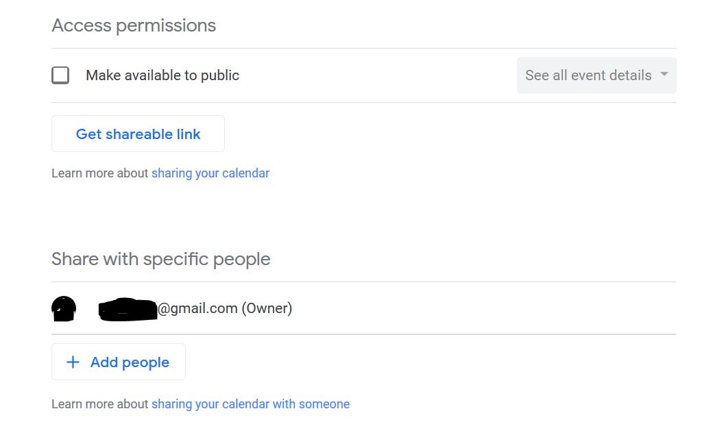 MASSIVE Security Flaw: my calendar is still being shared w/o my 