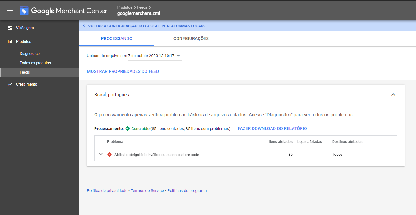 Conta Suspensa do Merchant Center - Comunidade Google Ads