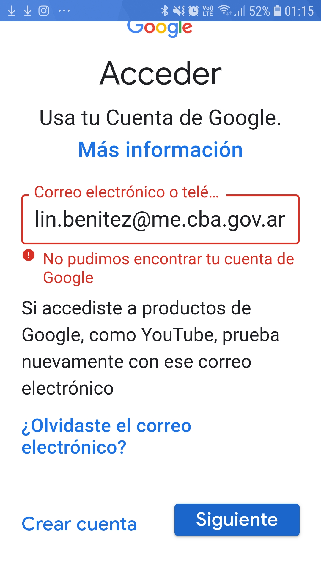 Explosivos Aprendizaje Indomable Correo institucional - Comunidad de Administrador de Google Workspace